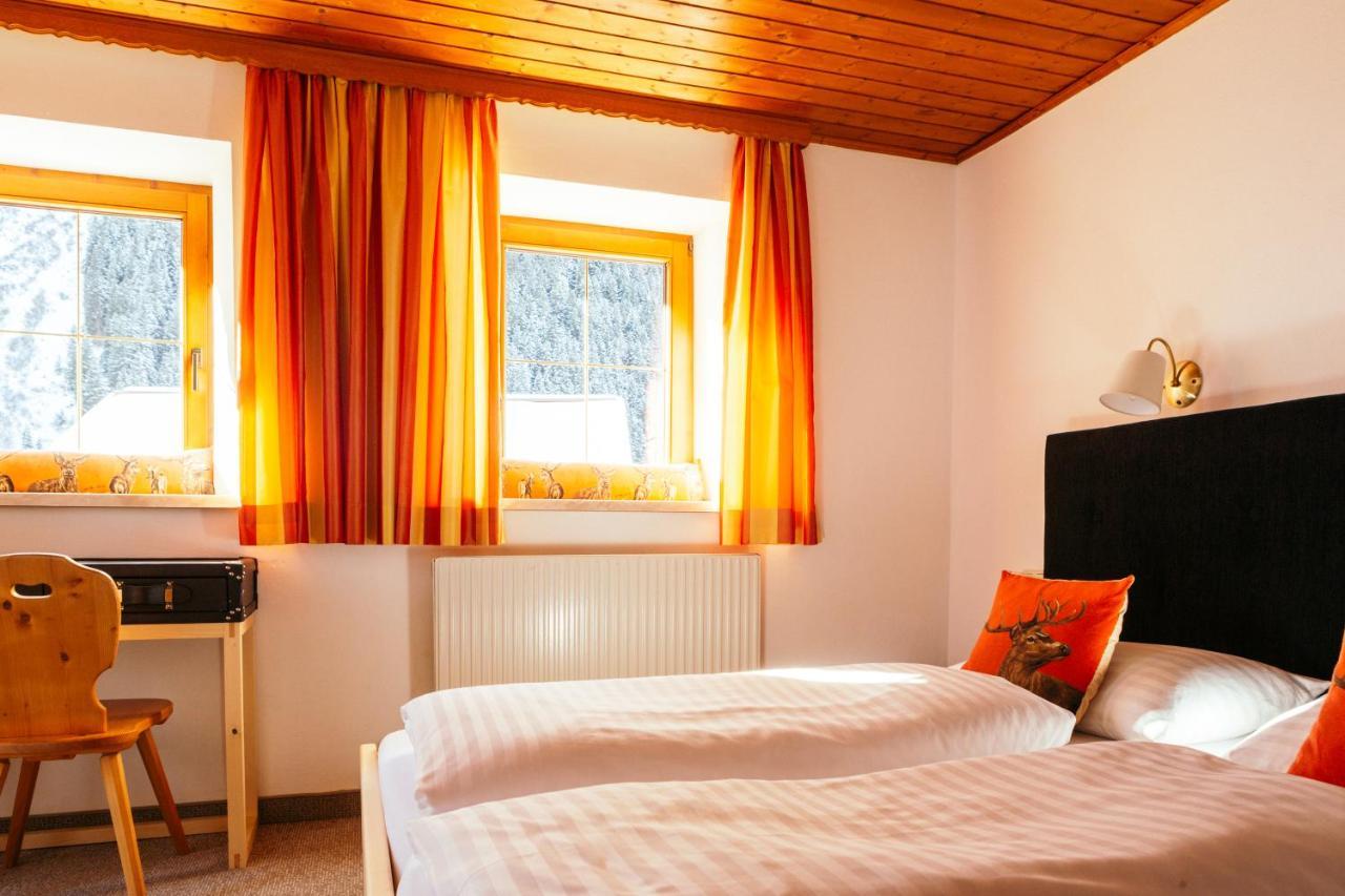 Pension Steinkogel St. Leonhard im Pitztal Exterior foto